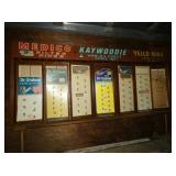 KAYWOODIE TRIFOLD PIPES STORE DISPLAY