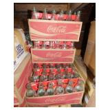 COKE CARTON CARRIERS W/ BOTTLES
