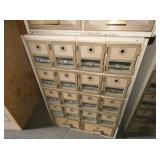 VIEW 4 BRASS FRONT POSTAL CABINETS