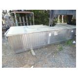 ALL STAINLESS COVERED STORE COUNTER