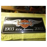 1903-2003 HARLEY DAVIDSON SIGN