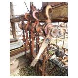 VARIOUS PULLYS, CHAIN BINDERS