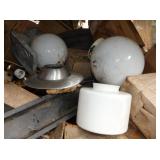 VIEW 3 VARIOUS OLD STOCK GLOBES