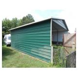 GREEN METAL BUILDING 24FT. X 18FT WIDE