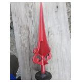 14IN UNUSUAL POLE TOPPER