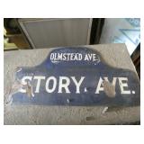 VIEW 3 DOUBLE SIDED ST. SIGN