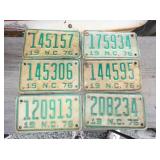 COLLECTION NUMEROUS MOTORCYCLE TAGS