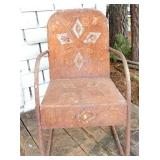 WROUGH IRON CHAIR
