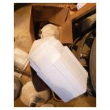 VARIOUS EARLY HANGING LIGHTS