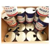 ESSO EXTRA MOTOR OIL CANS 