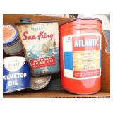 VARIOUS ADVERTISING CANS