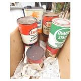 VARIOUS ADVERTISING CANS