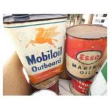 VARIOUS ADVERTISING CANS