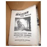 OLD STOCK WHIZZER MANUELS