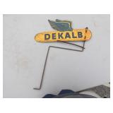 DEKALB ROW MARKER SIGN