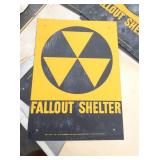 VIEW 3 FALLOUT SHELTER SIGN