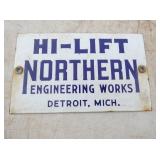 HI LIFT NORTHERN WORKS SIGN