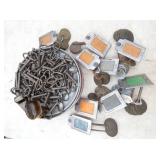 VARIOUS KEYS AND MARKERS