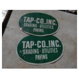 TAP CO INC SIGNS