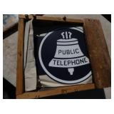 PUBLIC TELEPHONE FLANGES