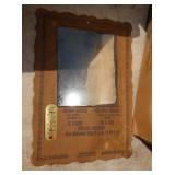 EARLY ADVERTISING MIRROR NJ