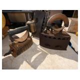 EARLY STEAM FLAT IRONS
