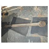 VIEW 2 CLOSEUP EARLY WOODEN RR MOLD