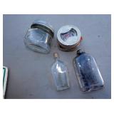 EARLY BOTTLES,JARS