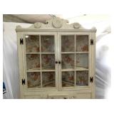 VIEW 3 TOP W/ 12PANES AND ROSETTES