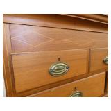 VIEW 4 CLOSEUP TOP W/ INLAY/PULLS