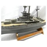 VIEW 4 CLOSEUP NAVEY SHIP MODEL