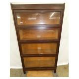 GLOBE MAH. 4 STACK LAWYERS BOOKCASE