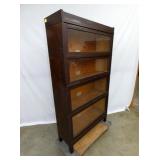 VIEW 3 GLOBE STACKING LAWYERS BOOKCASE