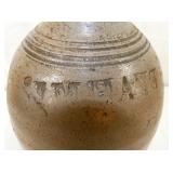 VIEW 2 CLOSEUP SIGNED JM HAYS JUG