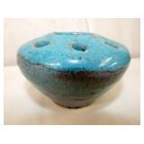 4X3 CHINESE BLUE POTTERY FROG