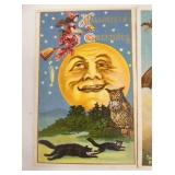 VIEW 2 CLOSEUP HALLOWEEN POSTCARDS