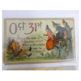 VIEW 2 CLOSEUP HALLOWEEN POSTCARDS