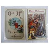 EARLY HALLOWEEN POSTCARDS
