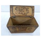 VIEW 2 W/ EARLY CARVED ART BOX
