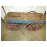 VIEW 3 W/ OLD BLUE BUTTER MILK PAINT