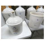 GROUP PICTURE STONEWARE JUGS,CROCKS