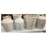 GROUP PICTURE STONEWARE JUGS,CROCKS