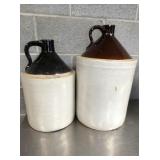 VIEW 3 OTHERSIDE STONEWARE JUGS