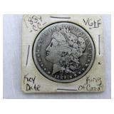 1889 CARSON CITY SILVER DOLLAR