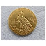 VIEW 3 OTHERSIDE GOLD $2 1/2 INDIAN