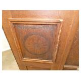 VIEW 12 CLOSEUP SIDE OAK ORGAN