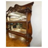 VIEW 5 RIGHTSIDE DOUBLE OAK SIDEBOARD