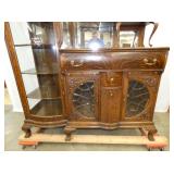 VIEW 3 CLOSEUP LEADED GLASS, DRAWER