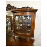 VIEW 5 LEADED GLASS BONNET BOX