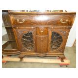 VIEW 10 CLOSEUP DRAWER/LEADED GLASS